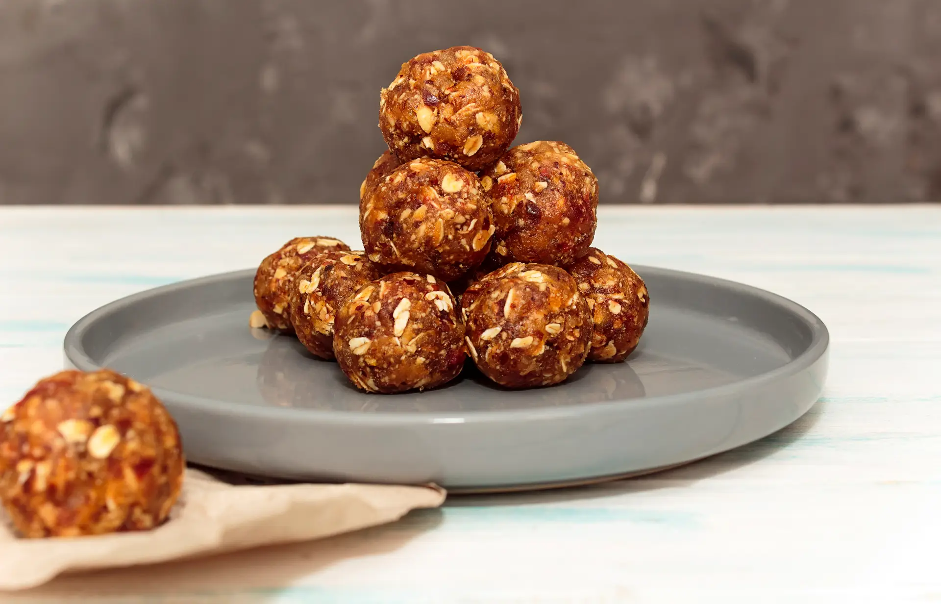 THC-Infused Cherry Almond Energy Bites