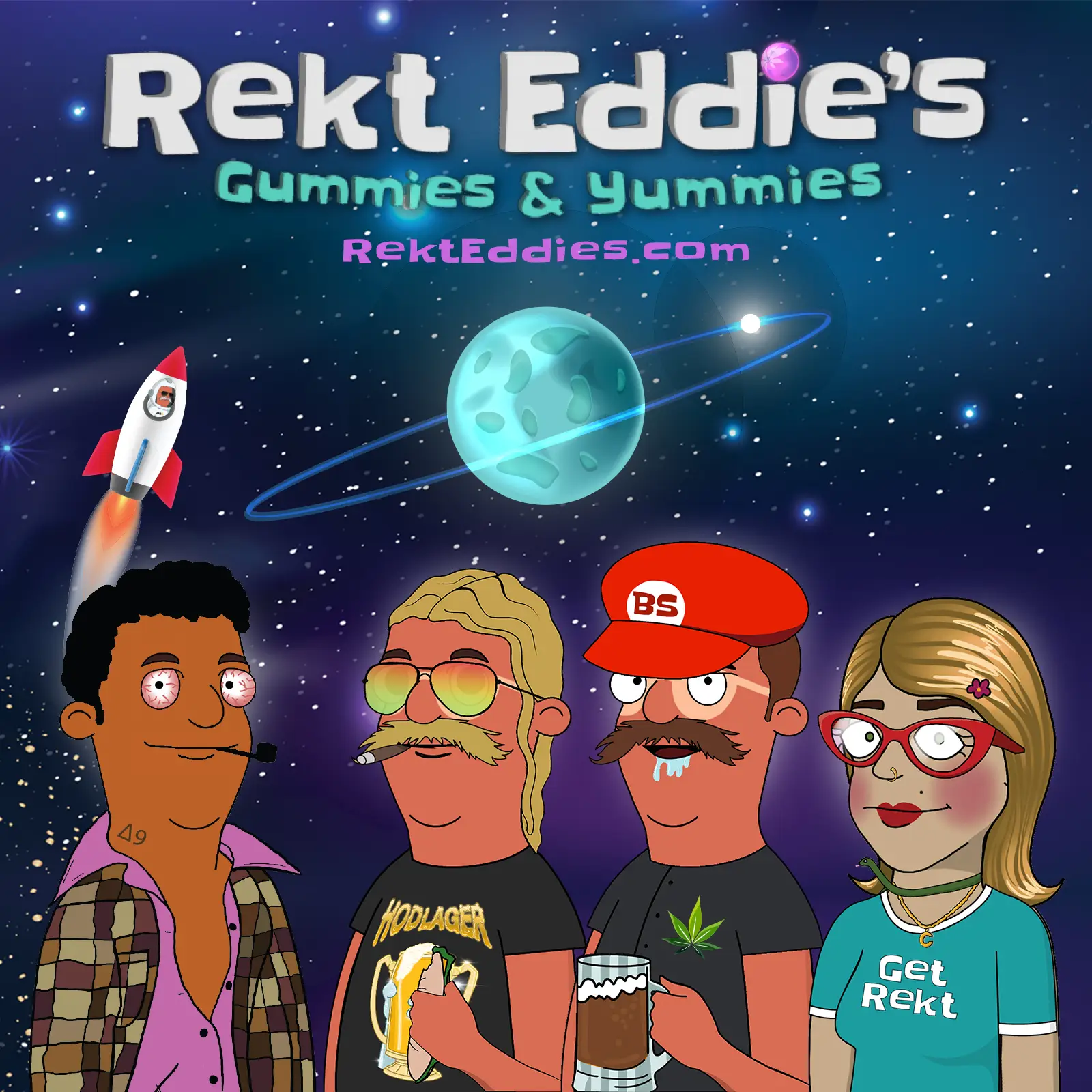 About Rekt Eddie's - Delta 9 THC Gummies - Indica Gummies - Sativa Gummies - Hybrid Gummies - Strain Specific Terpene Gummies. Wholesale. 10mg THC Gummies. 5mg THC Gummies